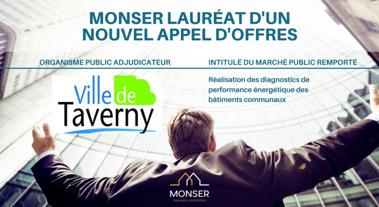 Monser remporte un nouvel appel d’offres pour la ville de Taverny